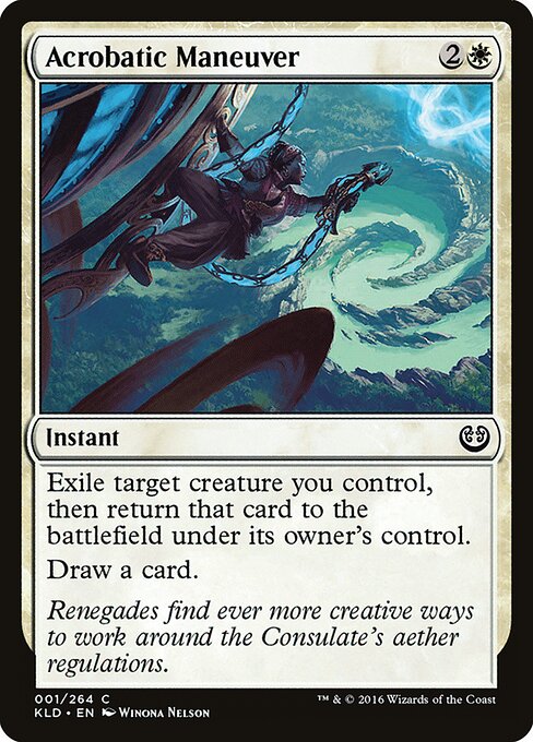 Kaladesh - 1 - Acrobatic Maneuver - Common