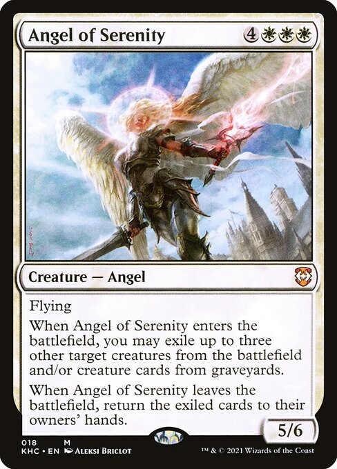 Kaldheim Commander - 18 - Angel of Serenity - Mythic