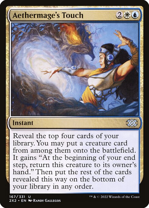 Double Masters 2022 - 167 - Aethermage's Touch - Uncommon