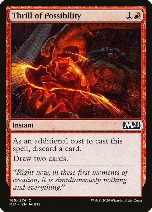Core Set 2021 - 165 - Thrill of Possibility - Common