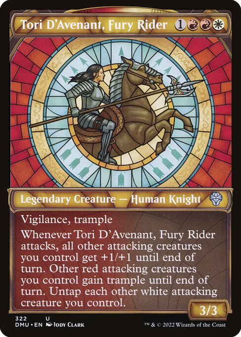 Dominaria United - 322 - Tori D'Avenant, Fury Rider - Uncommon