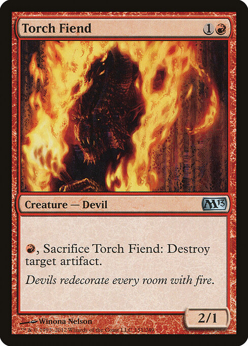 Magic 2013 - 151 - Torch Fiend - Uncommon