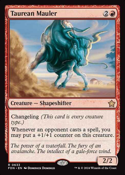 Foundations - 633 - Taurean Mauler - Rare