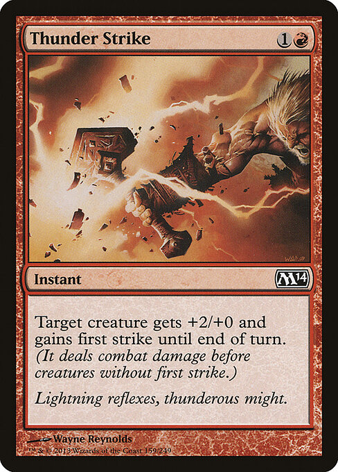 Magic 2014 - 159 - Thunder Strike - Common