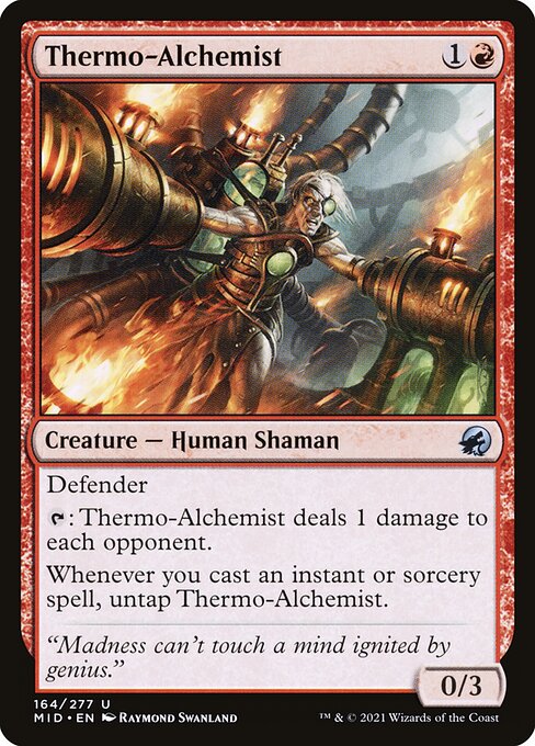 Innistrad: Midnight Hunt - 164 - Thermo-Alchemist - Uncommon