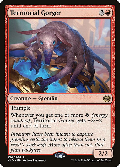Kaladesh - 136 - Territorial Gorger - Rare
