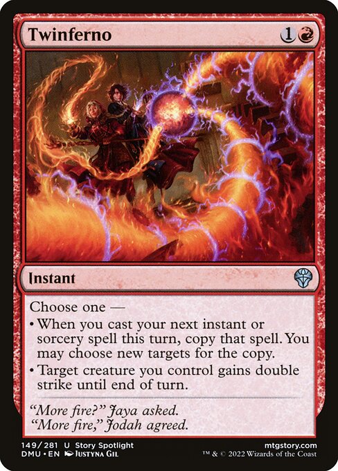 Dominaria United - 149 - Twinferno - Uncommon