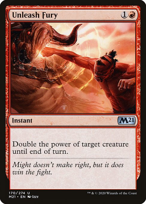 Core Set 2021 - 170 - Unleash Fury - Uncommon