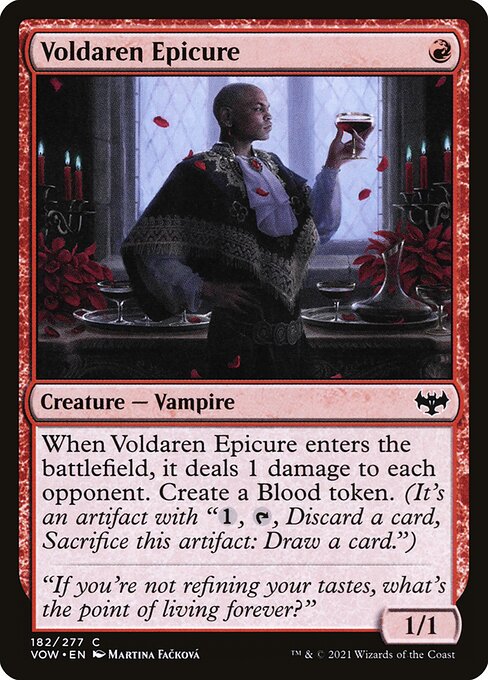 Innistrad: Crimson Vow - 182 - Voldaren Epicure - Common
