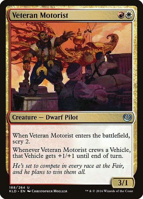 Kaladesh - 188 - Veteran Motorist - Uncommon