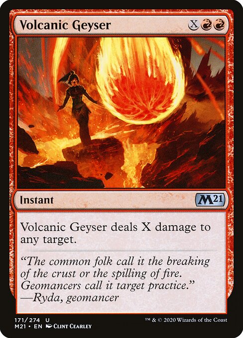 Core Set 2021 - 171 - Volcanic Geyser - Uncommon