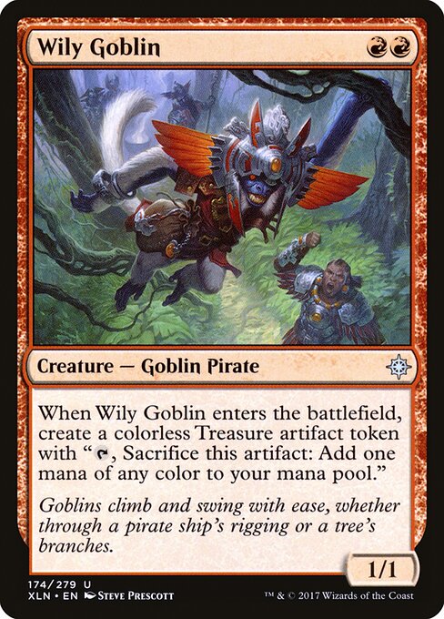 Ixalan - 174 - Wily Goblin - Uncommon