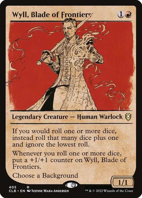Commander Legends: Battle for Baldur's Gate - 405 - Wyll, Blade of Frontiers - Rare