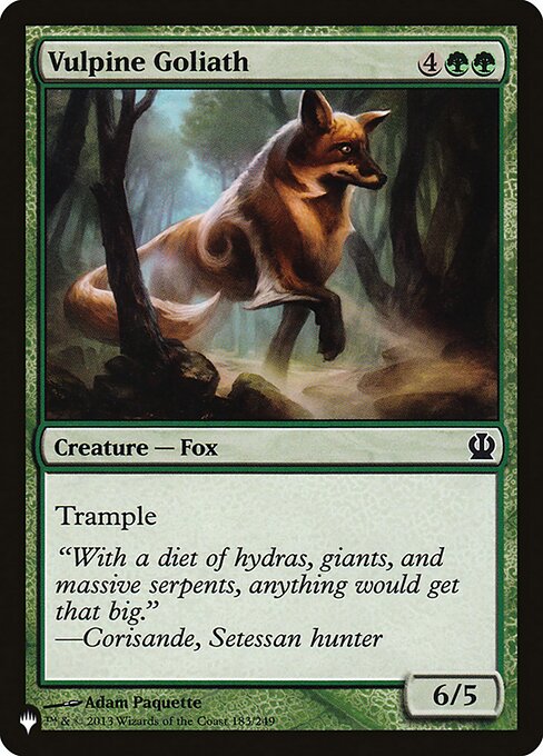 The List - THS-183 - Vulpine Goliath - Common