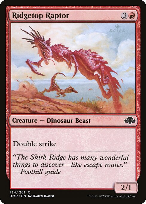Dominaria Remastered - 134 - Ridgetop Raptor - Common