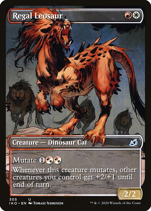 Ikoria: Lair of Behemoths - 305 - Regal Leosaur - Uncommon