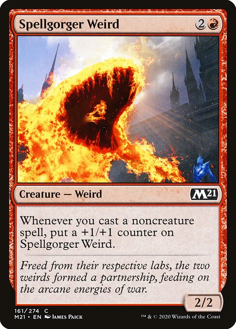 Core Set 2021 - 161 - Spellgorger Weird - Common