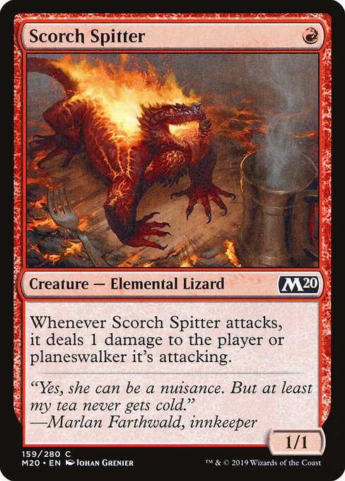Core Set 2020 - 159 - Scorch Spitter - Common