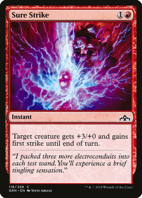 Guilds of Ravnica - 118 - Sure Strike - Common