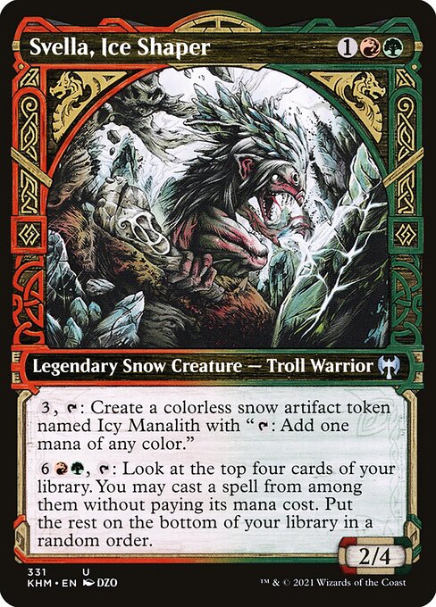 Kaldheim - 331 - Svella, Ice Shaper - Uncommon