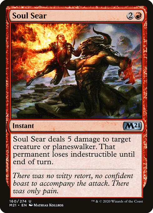 Core Set 2021 - 160 - Soul Sear - Uncommon