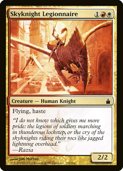 Ravnica: City of Guilds - 232 - Skyknight Legionnaire - Common