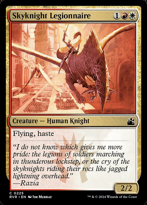 Ravnica Remastered - 225 - Skyknight Legionnaire - Common