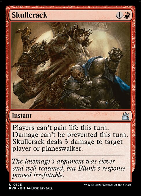 Ravnica Remastered - 125 - Skullcrack - Uncommon