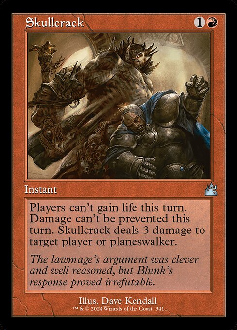 Ravnica Remastered - 341 - Skullcrack - Uncommon