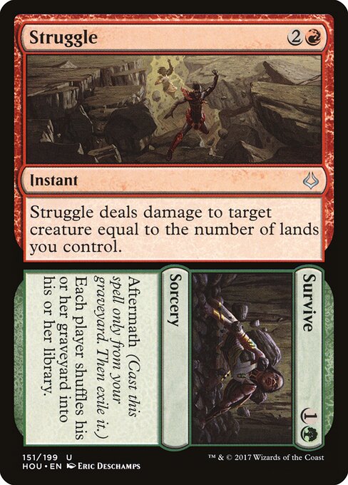 Hour of Devastation - 151 - Struggle // Survive - Uncommon