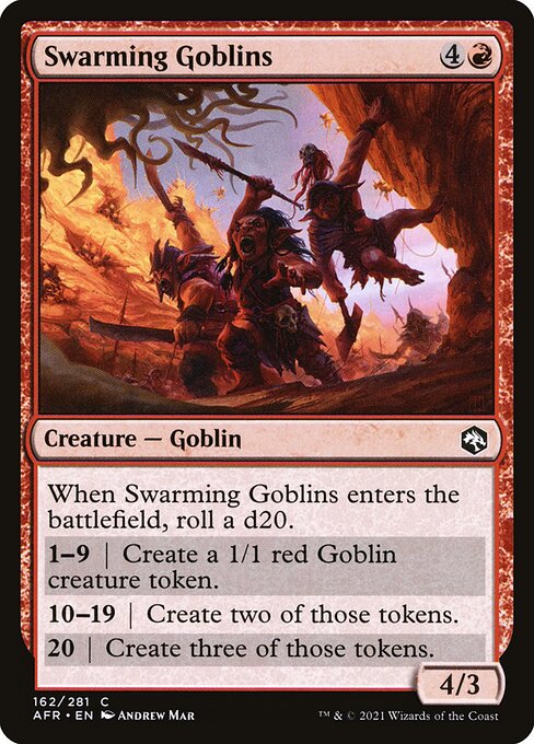 Adventures in the Forgotten Realms - 162 - Swarming Goblins - Common
