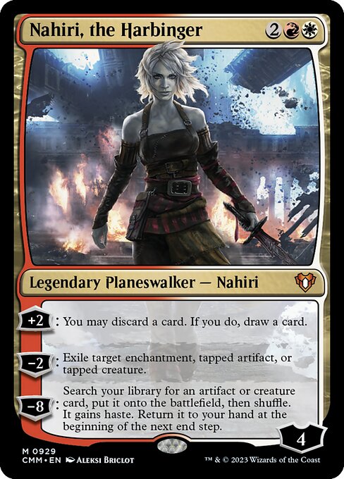 Commander Masters - 929 - Nahiri, the Harbinger - Mythic