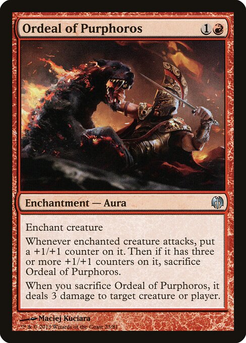 Duel Decks: Heroes vs. Monsters - 23 - Ordeal of Purphoros - Uncommon