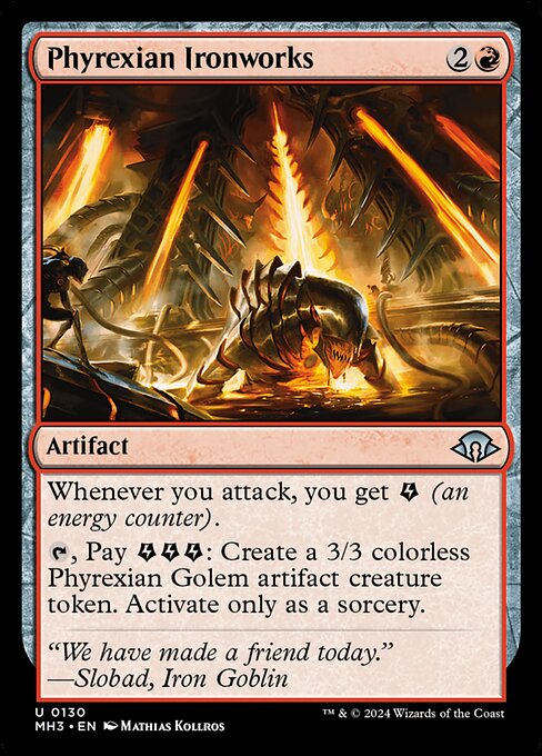Modern Horizons 3 - 130 - Phyrexian Ironworks - Uncommon