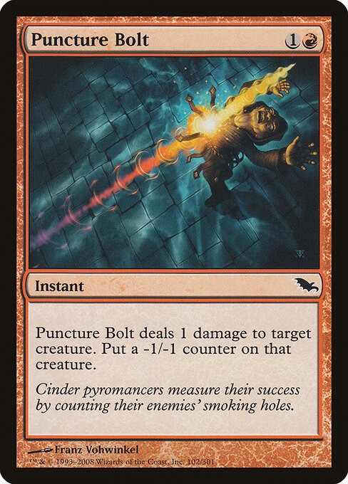 Shadowmoor - 102 - Puncture Bolt - Common
