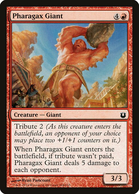 Born of the Gods - 104 - Pharagax Giant - Common