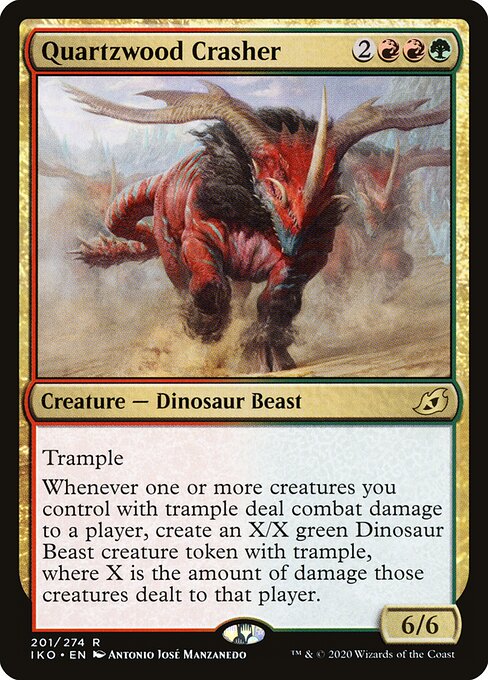 Ikoria: Lair of Behemoths - 201 - Quartzwood Crasher - Rare