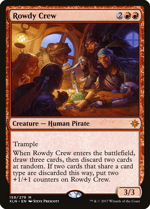 Ixalan - 159 - Rowdy Crew - Mythic