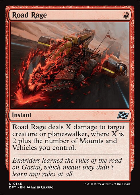 Aetherdrift - 145 - Road Rage - Uncommon