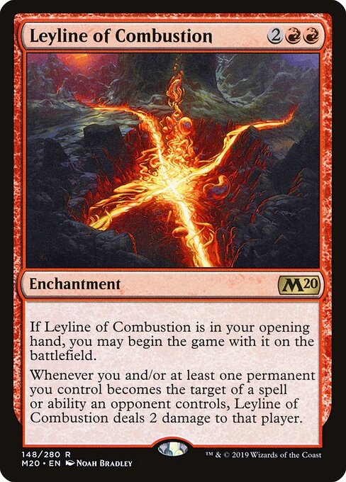 Core Set 2020 - 148 - Leyline of Combustion - Rare