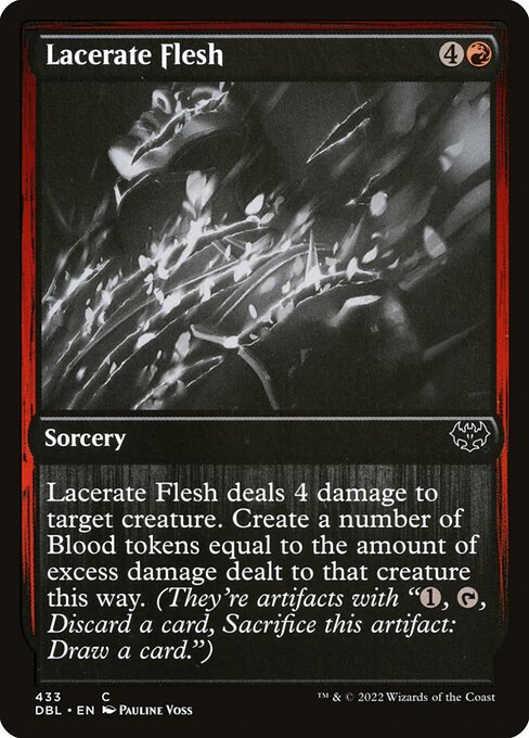 Innistrad: Double Feature - 433 - Lacerate Flesh - Common