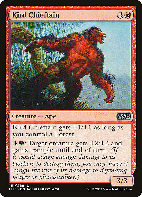 Magic 2015 - 151 - Kird Chieftain - Uncommon