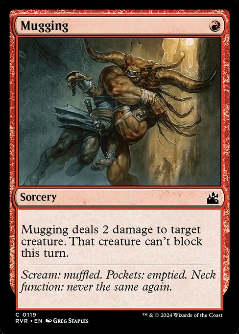 Ravnica Remastered - 119 - Mugging - Common