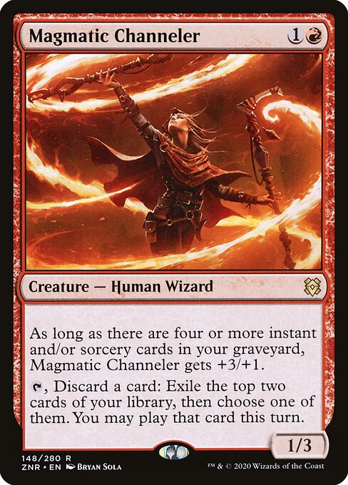 Zendikar Rising - 148 - Magmatic Channeler - Rare