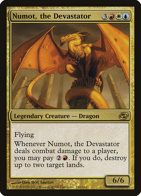 Planar Chaos - 160 - Numot, the Devastator - Rare
