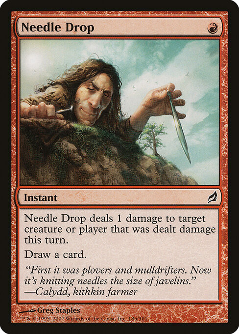 Lorwyn - 186 - Needle Drop - Common