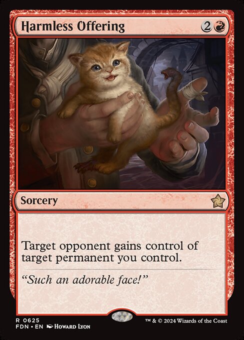 Foundations - 625 - Harmless Offering - Rare