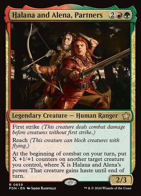 Foundations - 659 - Halana and Alena, Partners - Rare