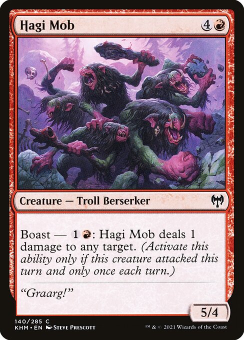 Kaldheim - 140 - Hagi Mob - Common