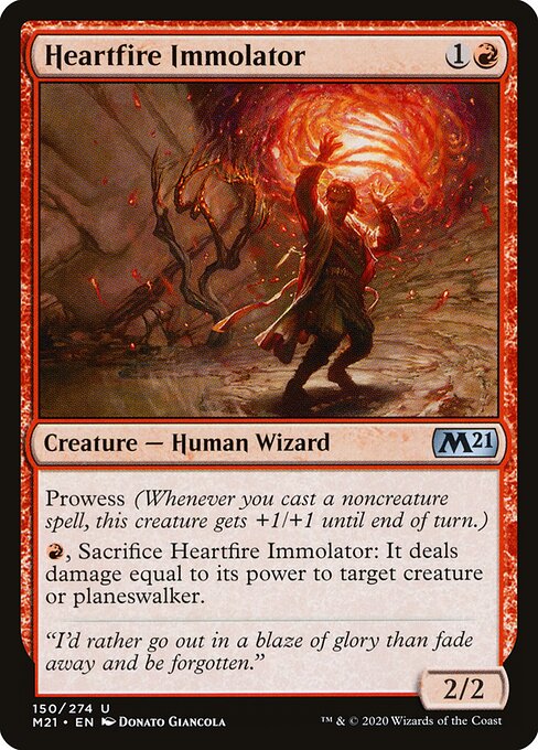 Core Set 2021 - 150 - Heartfire Immolator - Uncommon